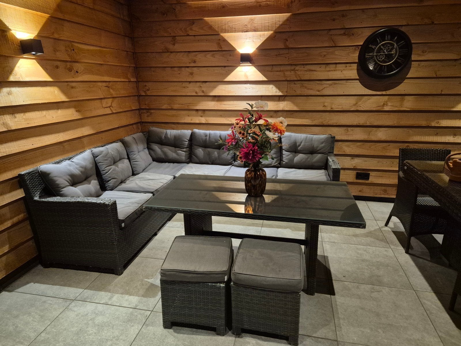 Lounge set ~ moet snel weg, Ophalen, Kunststof, Gebruikt, Loungeset
