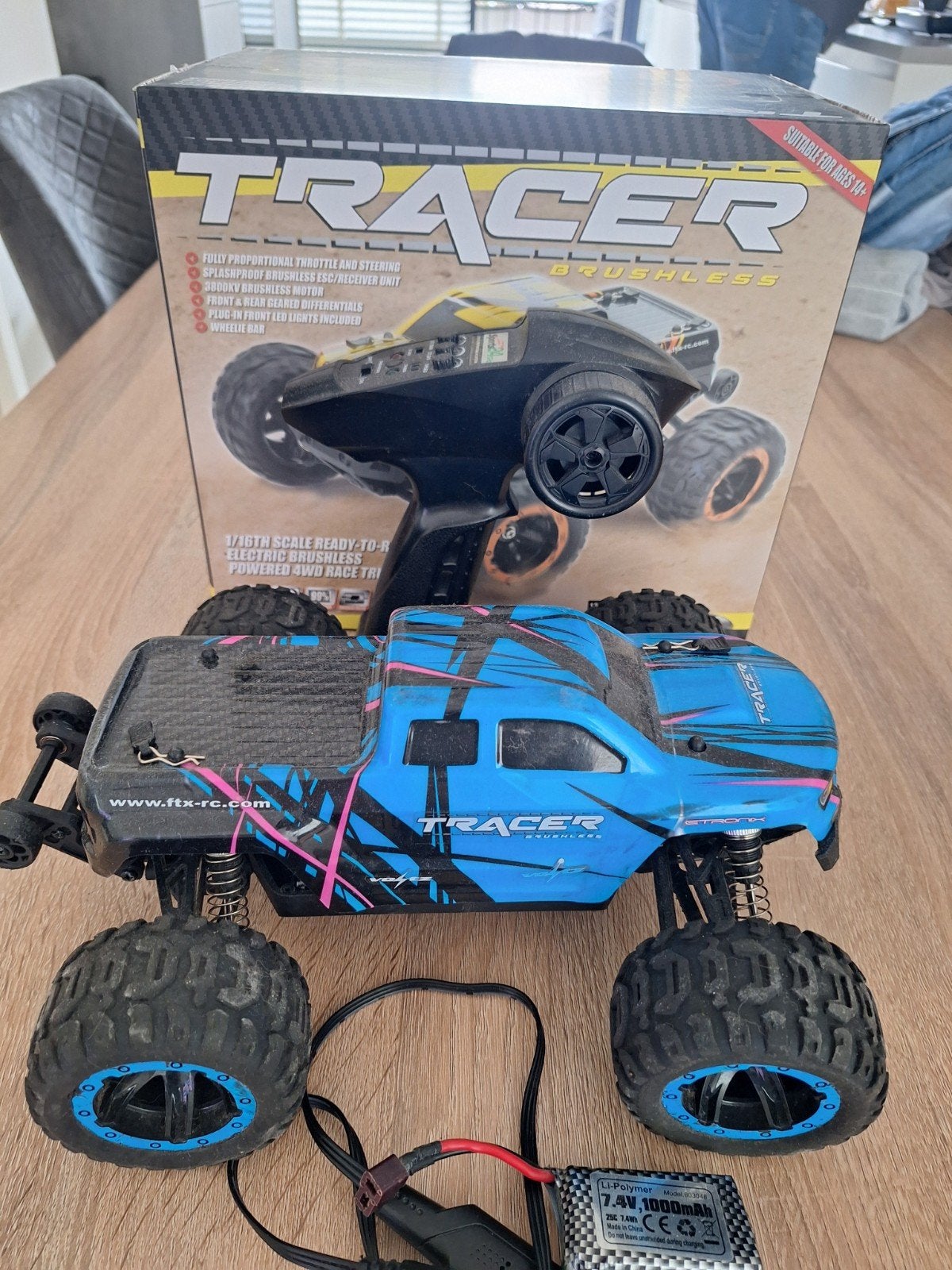 RC  FTX racer, Ophalen, Gebruikt, Auto offroad
