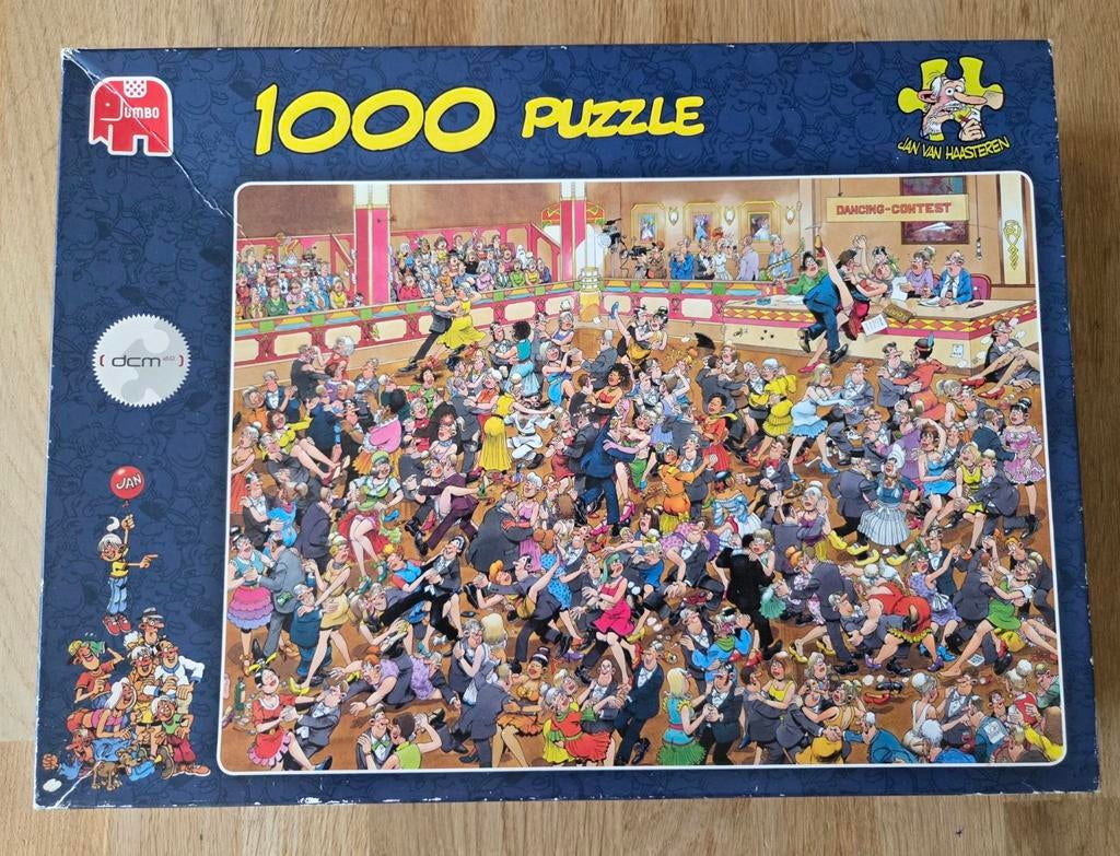 Jan van Haasteren - Ballroom Dancing - 1000 stukjes, Ophalen, 500 t/m 1500 stukjes, Gebruikt, Legpuzzel