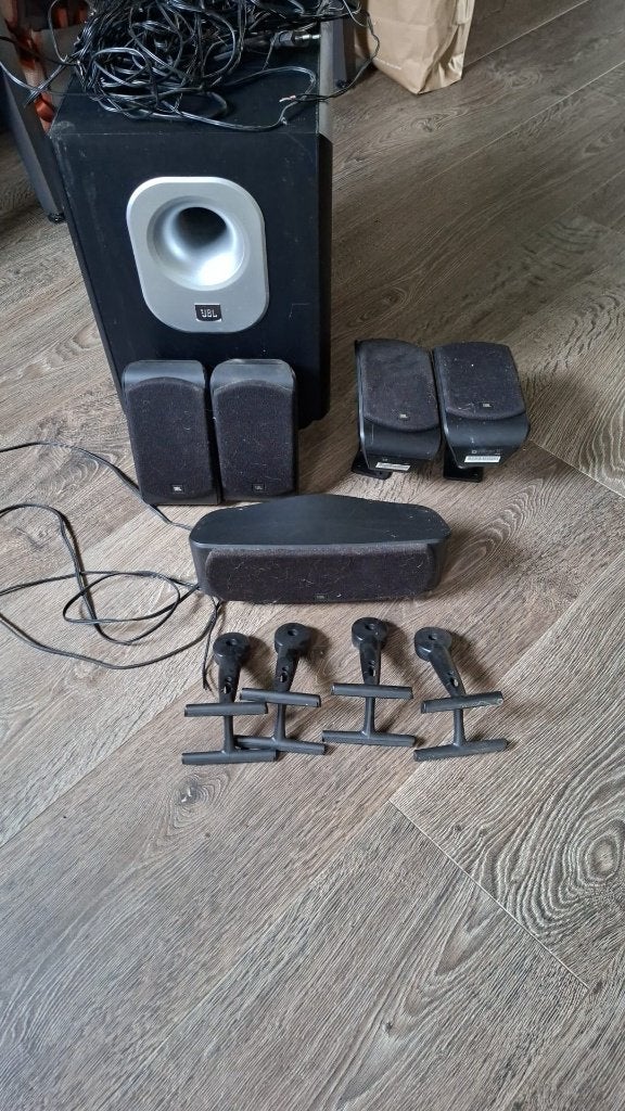 Jbl speakerset, Ophalen, Zo goed als nieuw, Surroundset, Geschikt voor surround/home cinema
