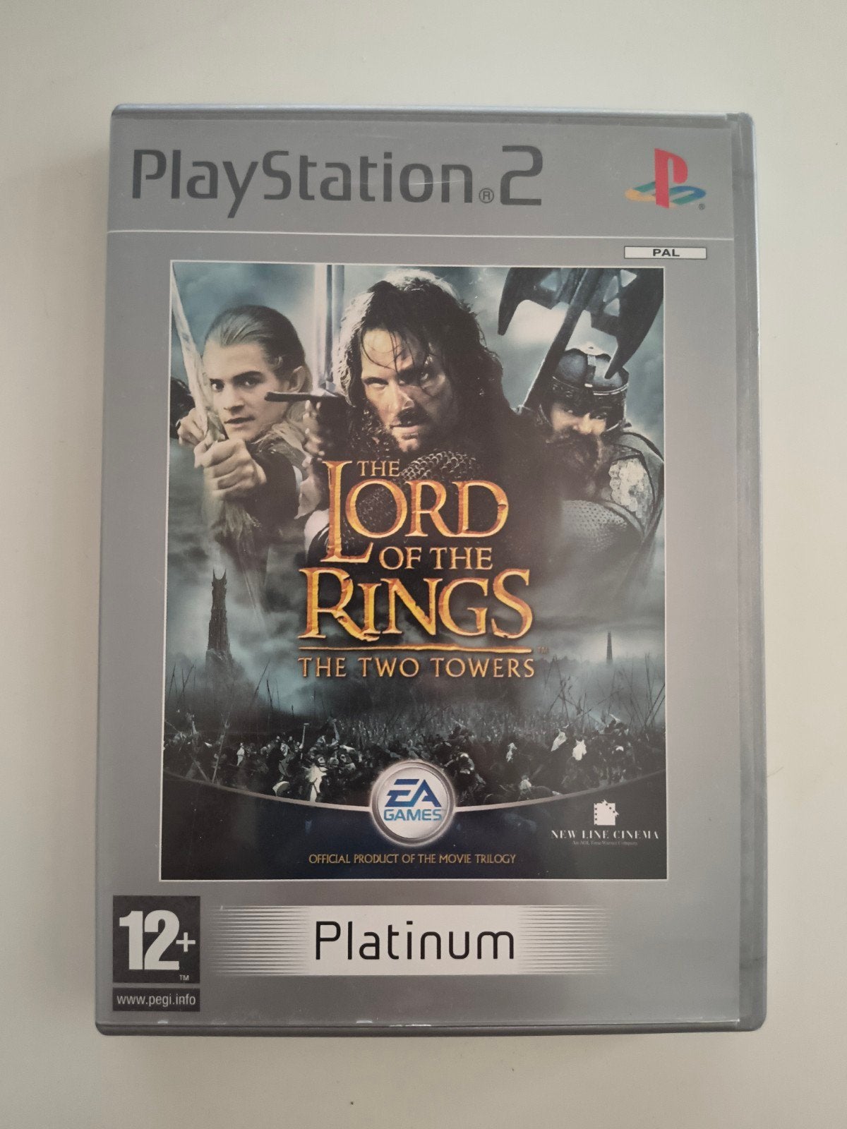 Lord of the Rings: The Two Towers PS2 Platinum Edition, Ophalen of Verzenden