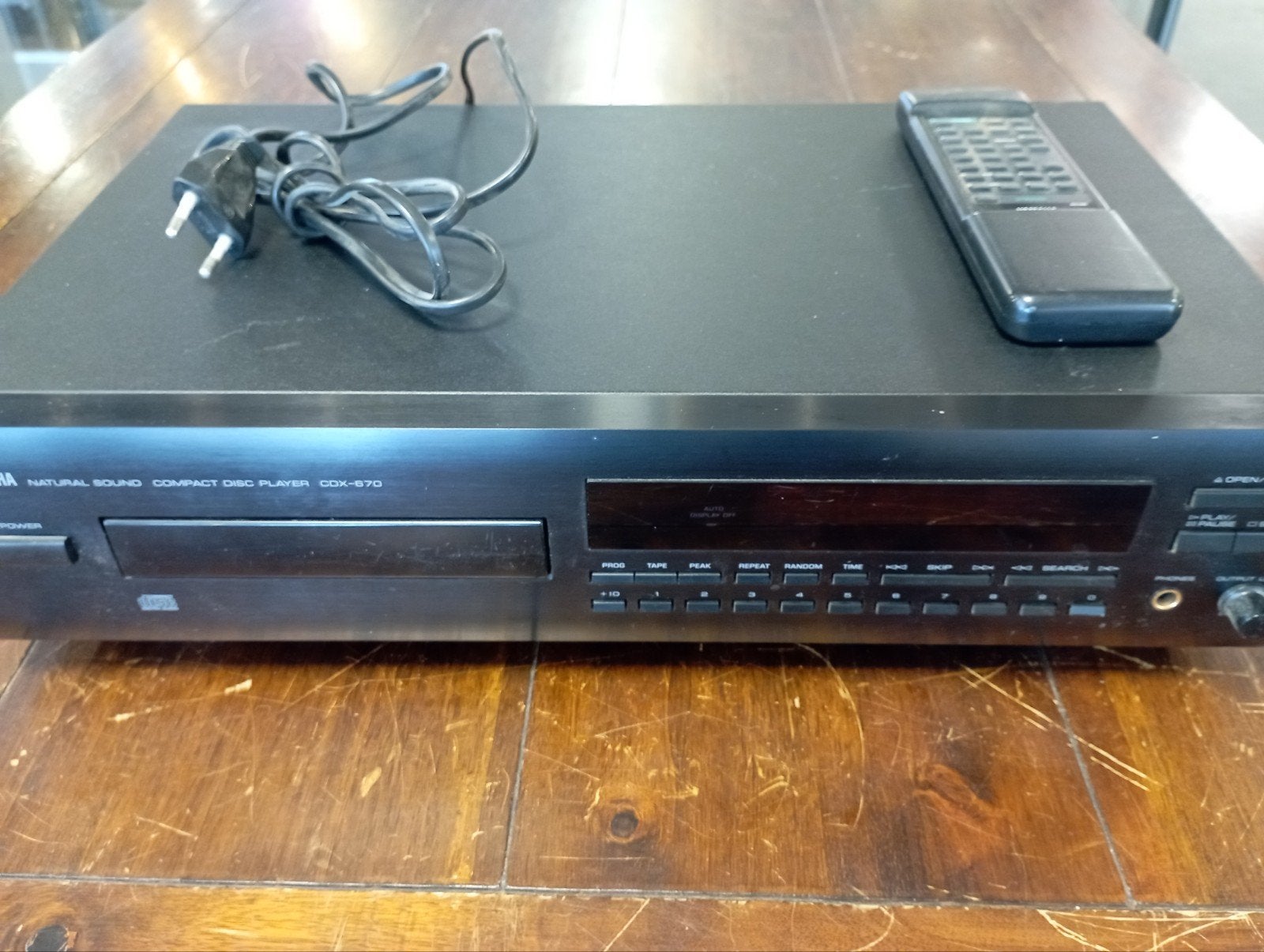 Yamaha CDX -670 Compact Disk Speler, Ophalen of Verzenden, Overige merken