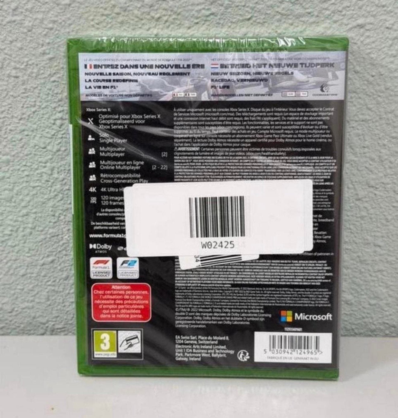 F1 22 - Xbox Series X Nieuw in plastic x-box formule 1 race, Nieuw, Ophalen of Verzenden, H, H