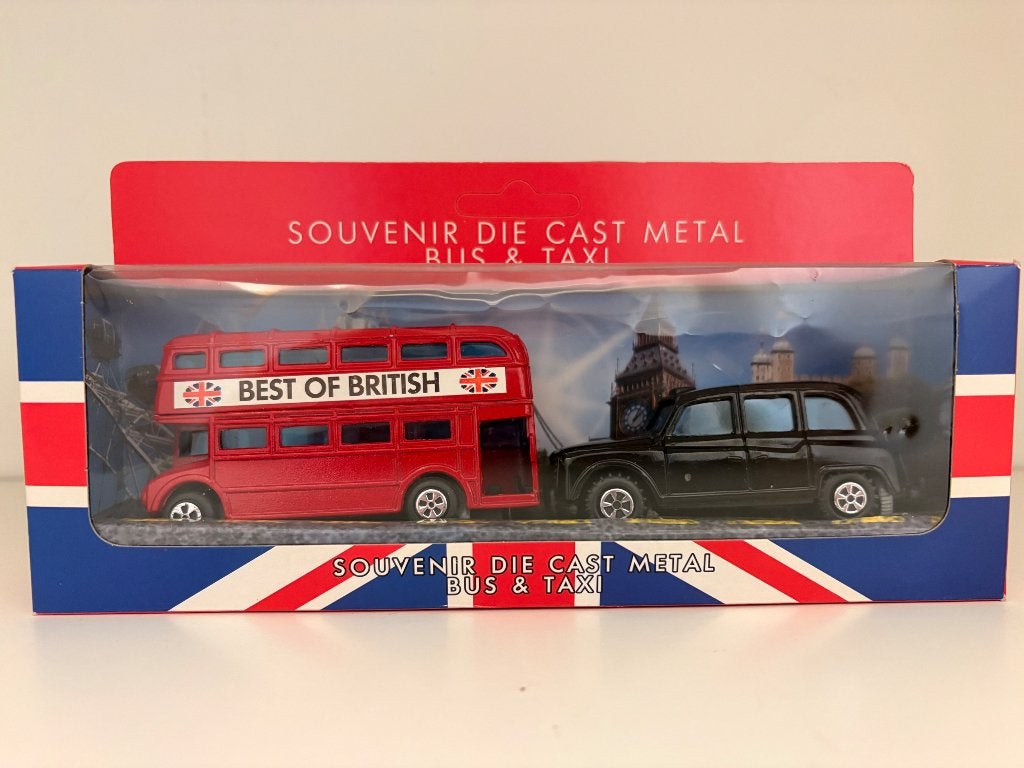 Modelauto’s bus en taxi Engeland, Ophalen of Verzenden, Zo goed als nieuw, Auto, Overige merken