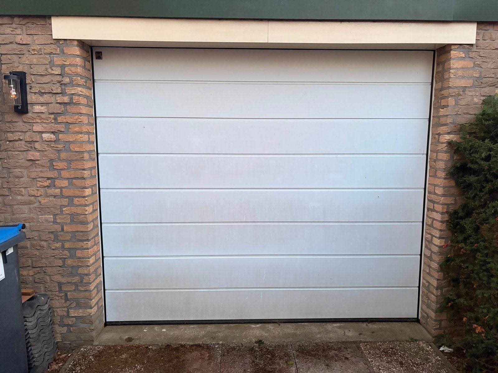 Garagedeur Hormann Promatic met elektrische bediening, Ophalen, Gebruikt, Garagedeur, Metaal
