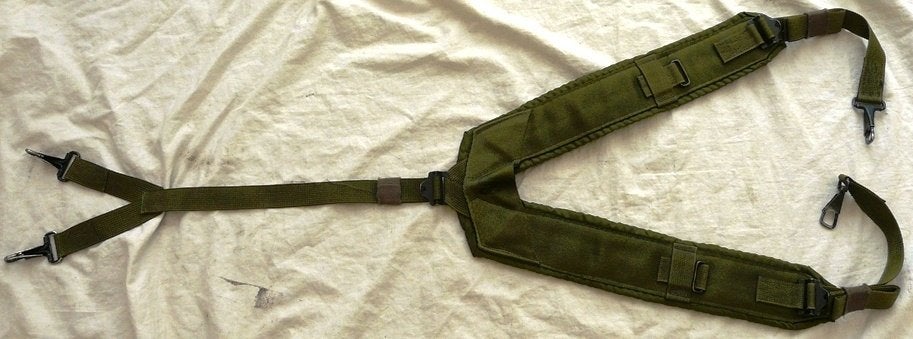Suspenders, Individual Equipment Belt, LC-1, US Army, 1984., Ophalen of Verzenden, Landmacht, Amerika, Overige typen