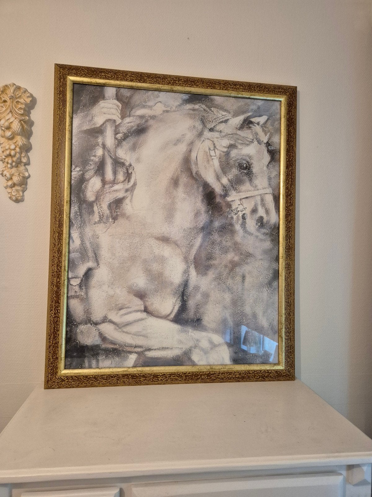 Schilderij paard 80cmx 100cm, Ophalen