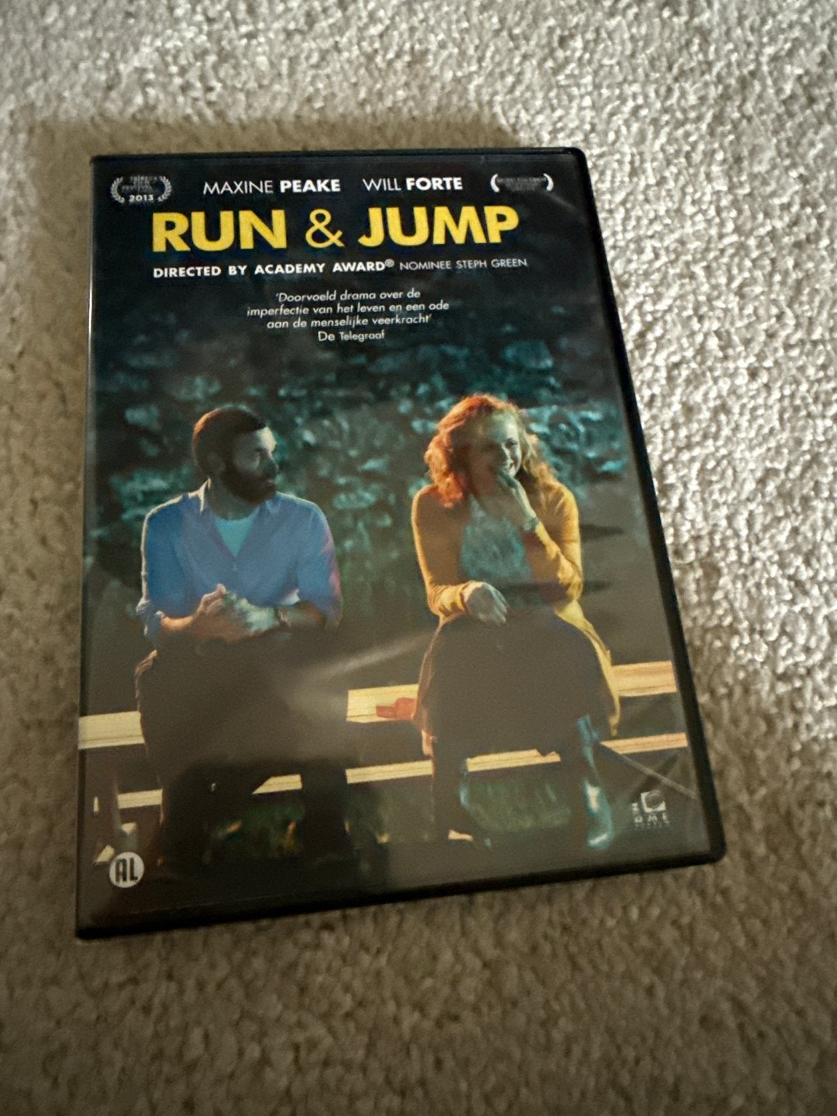 Run & Jump DVD - Doorvoeld drama over het leven, Vanaf 12 jaar, Ophalen of Verzenden, Gebruikt