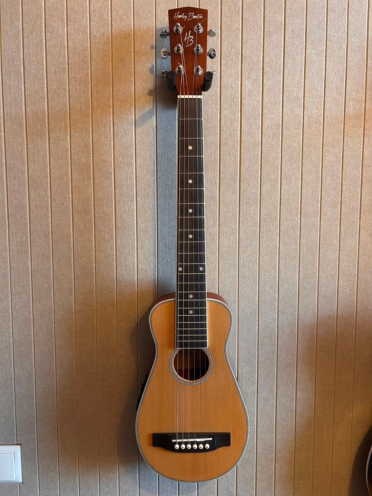 Reisgitaar Harley Benton, Muziek en Instrumenten, Ophalen, Klassieke of Spaanse gitaar