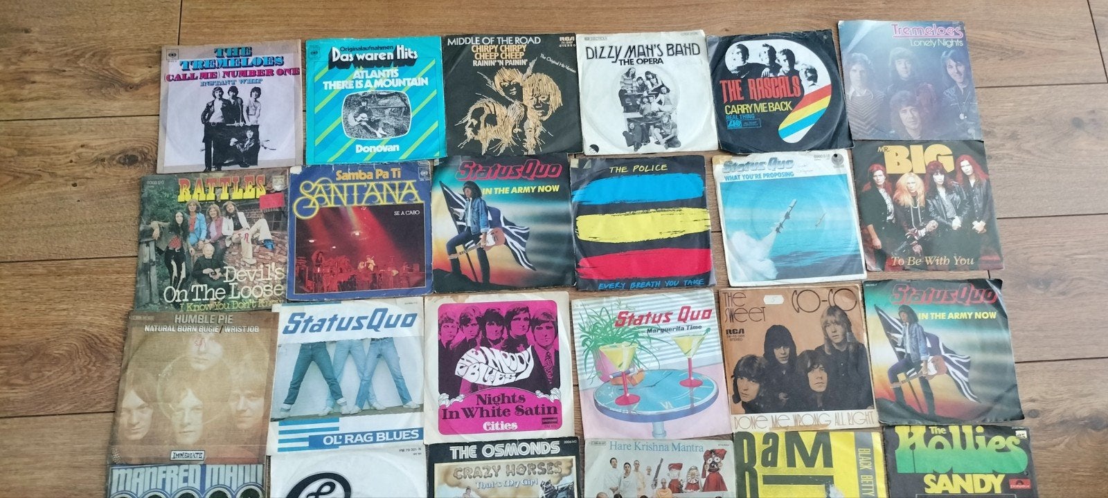 te koop partij singeltjes in koffertje, Ophalen of Verzenden, Zo goed als nieuw, Overige formaten, Poprock