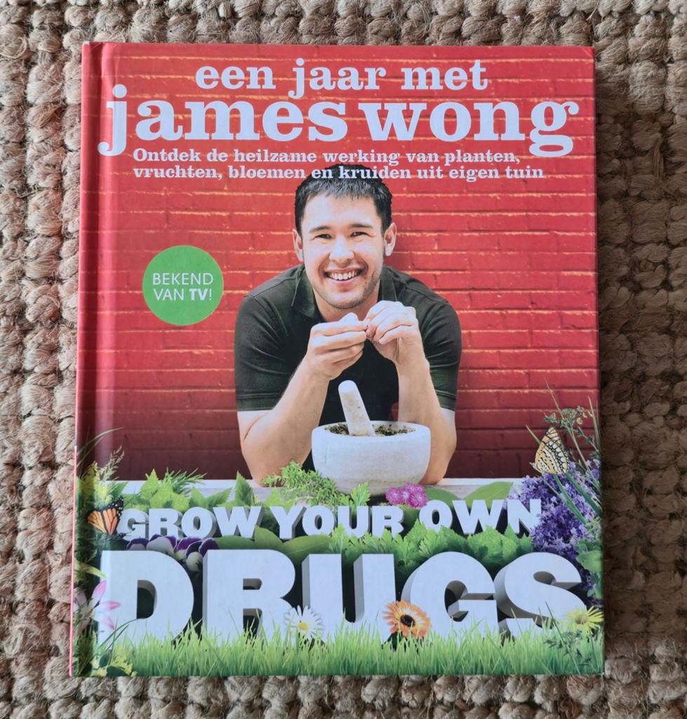 James Wong - Een jaar met James Wong, Kruiden en Alternatief, Ophalen of Verzenden, Zo goed als nieuw, James Wong