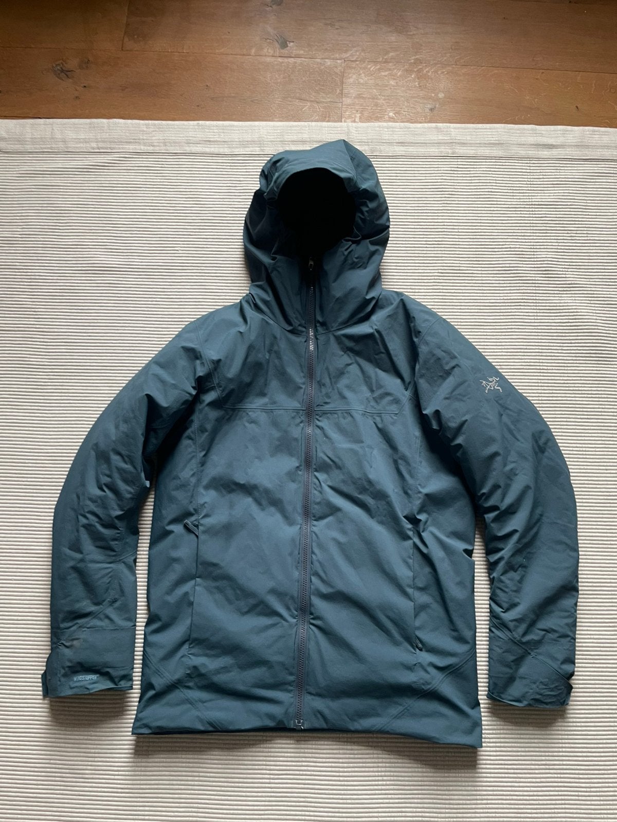 Arcteryx Winterjas, Ophalen of Verzenden, Gedragen, Maat 46 (S) of kleiner, Blauw