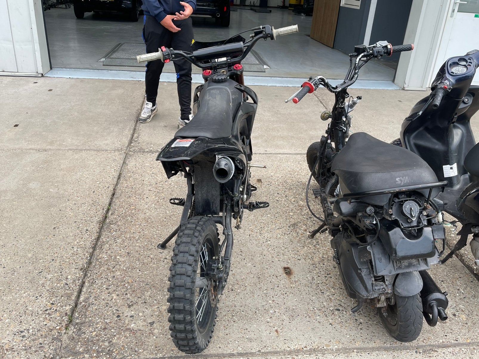 kxd 125 4t, Fietsen en Brommers, Ophalen, Gebruikt, 125 cc, Pitbike
