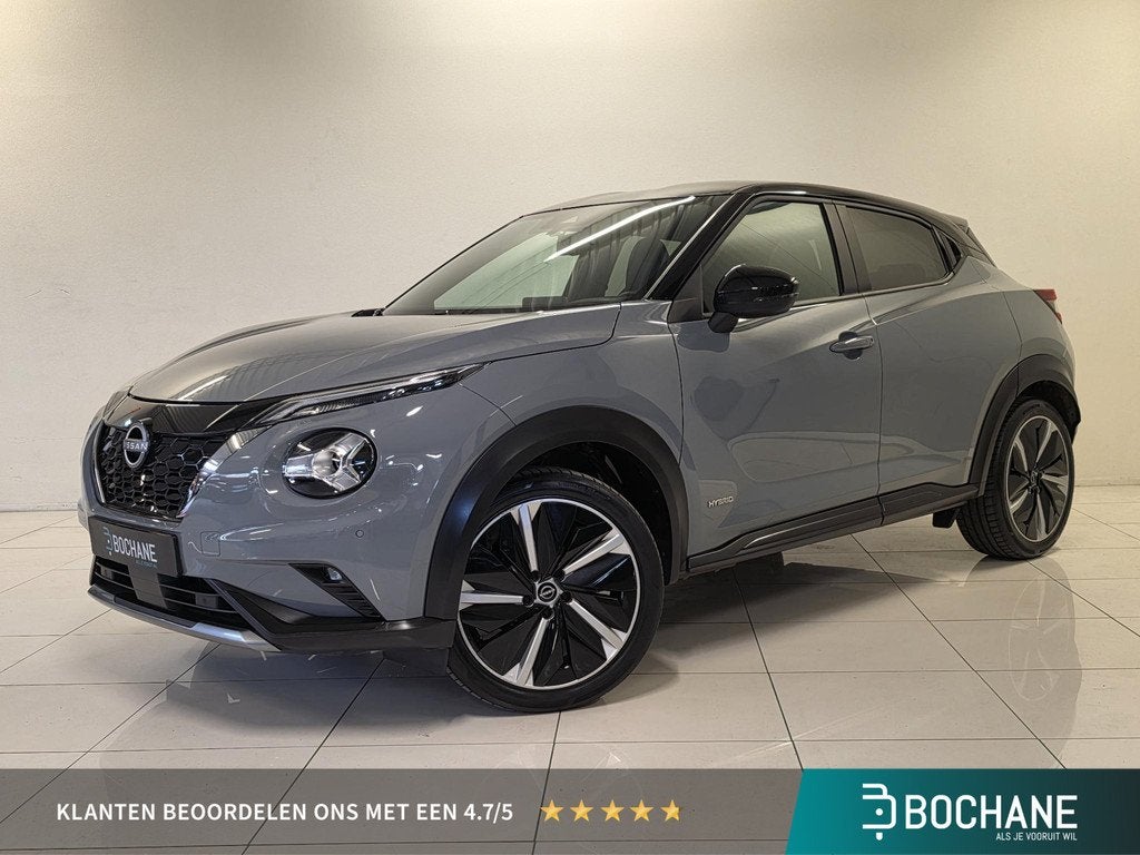 Nissan Juke 1.6 Hybrid N-Design | Navigatie | Camera | Clima, Auto's, Nissan, Gebruikt, Met garantie (alle), Origineel Nederlands