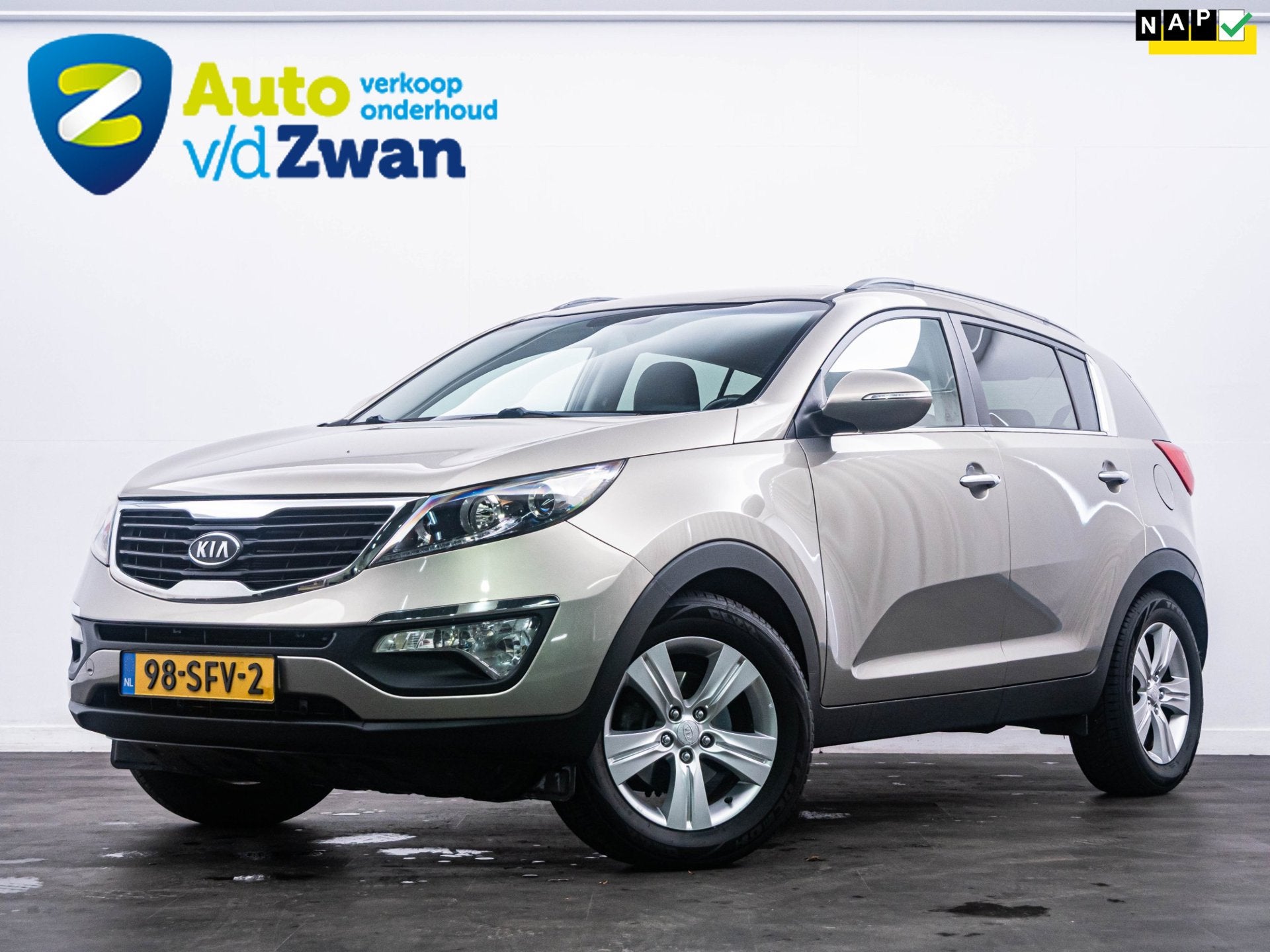 Kia Sportage 1.6 GDI X-ecutive Plus Pack NL-Auto|1e eig.|PDC, Voorwielaandrijving, Euro 5, 135 pk, 4 cilinders