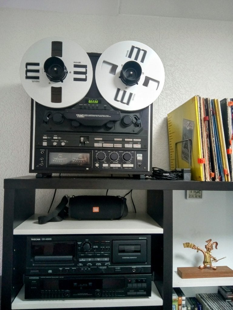 Teac 2000 X in zeer goede staat, Ophalen, Bandrecorder, Met banden