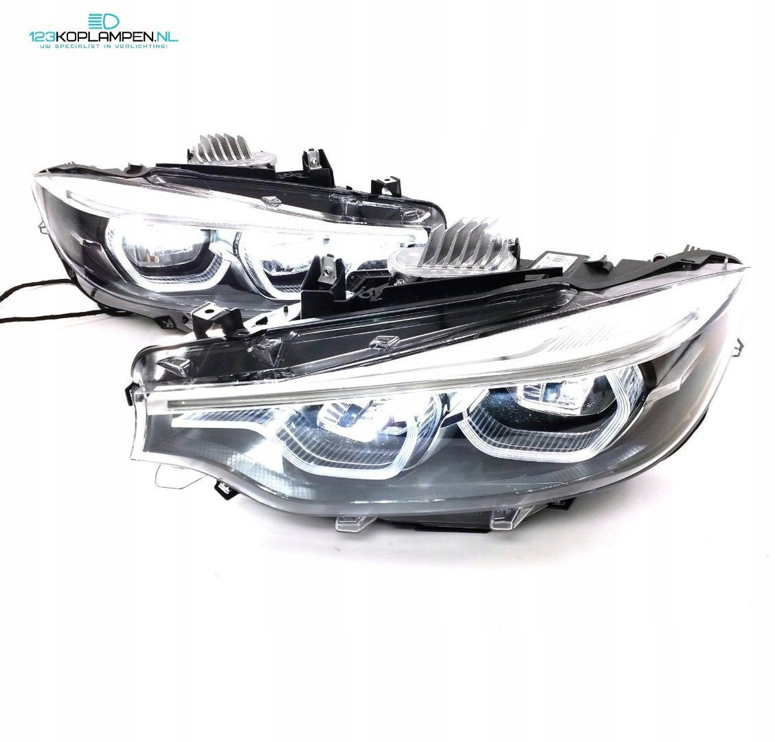 BMW 4 Serie F32 F33 F36 Adaptive LED koplampen set links rec