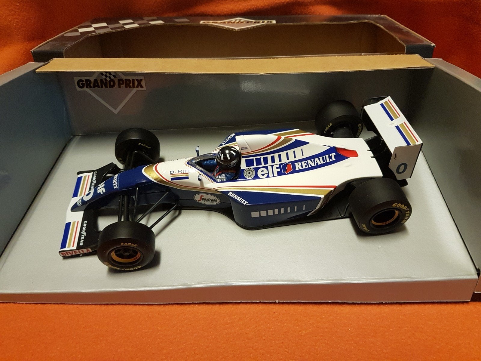 f1 Williams Renault fw16 Damon hill 1994, Ophalen of Verzenden, Zo goed als nieuw, Auto, MiniChamps