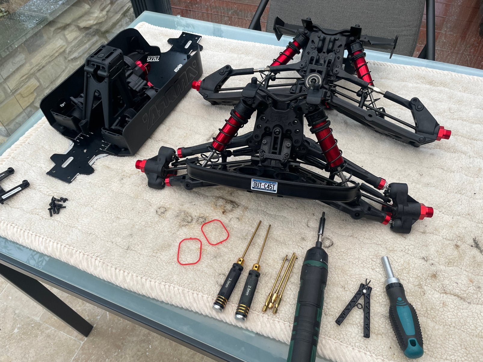 ARRMA 6S & 8S onderdelen nieuw en gebruikt! !NIEUWE LEVERING, Ophalen of Verzenden, Zo goed als nieuw, Overige schalen, Onderdeel