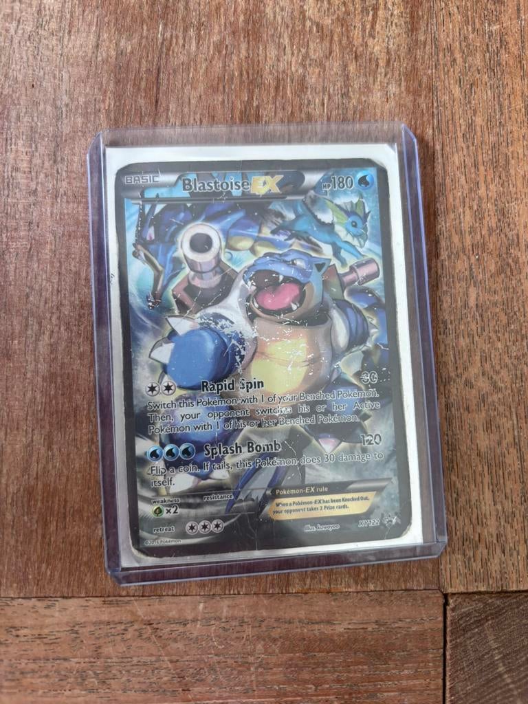 Blastoise EX, XY promo, Ophalen of Verzenden, Zo goed als nieuw