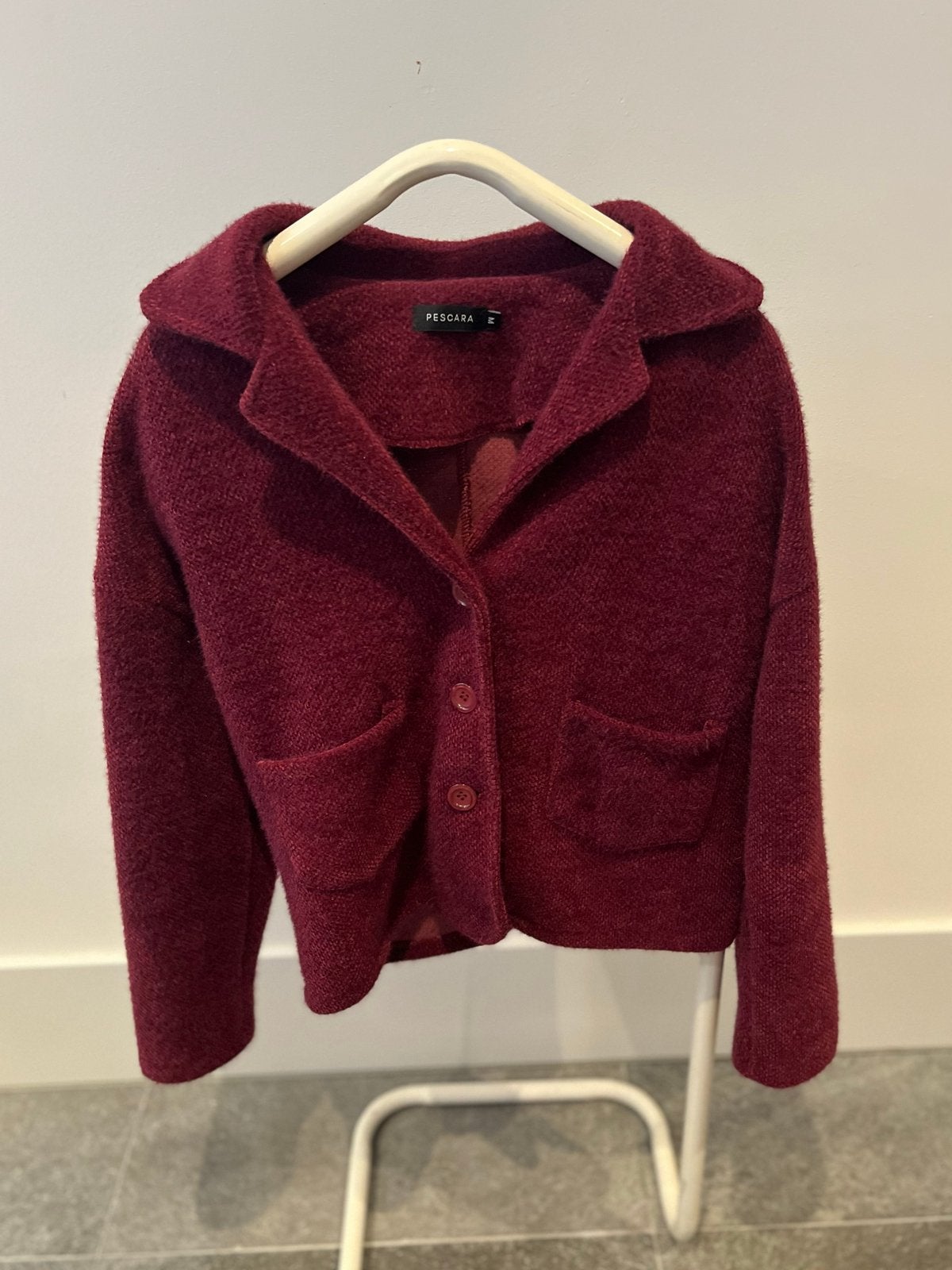Pescara vest bordeauxrood maat M, Kleding | Dames, Ophalen of Verzenden, Zo goed als nieuw, Maat 38/40 (M), Rood