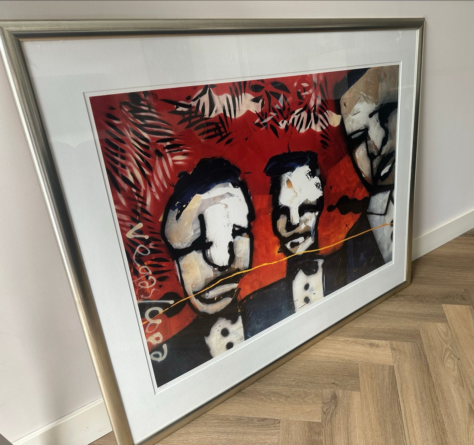 Herman Brood Zeefdruk - 95x125 cm - 100/150, Antiek en Kunst, Gelimiteerde oplage, Ophalen of Verzenden, Zeefdruk