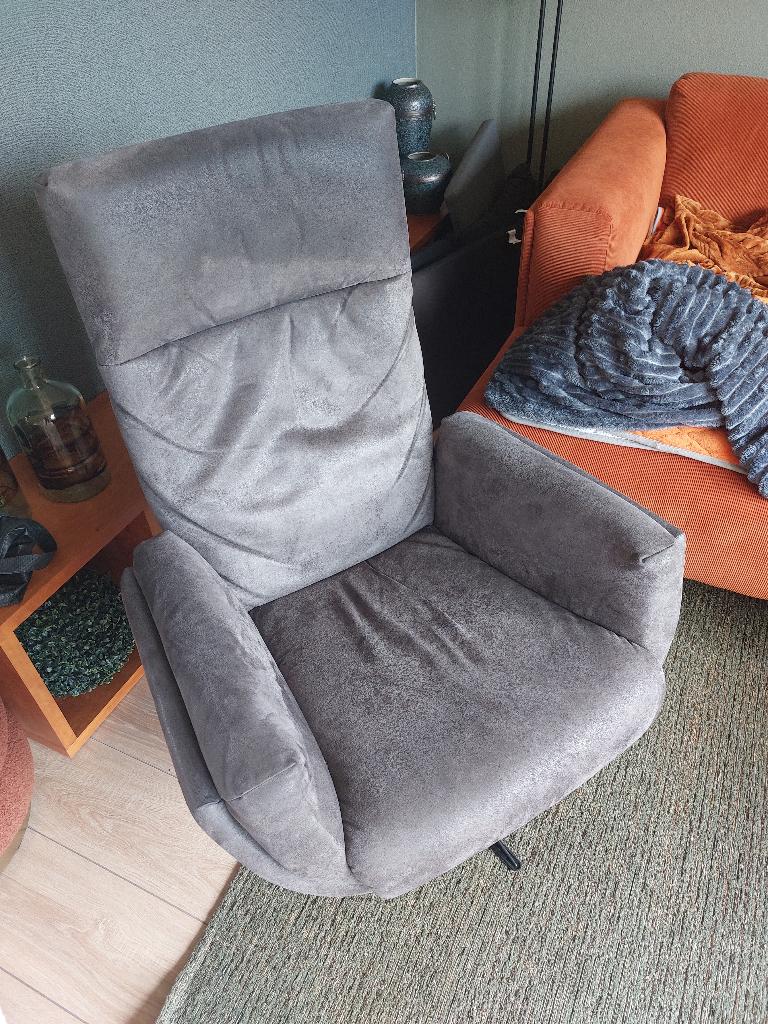 Draaistoel, Ophalen, Gebruikt, Minder dan 75 cm, Stof