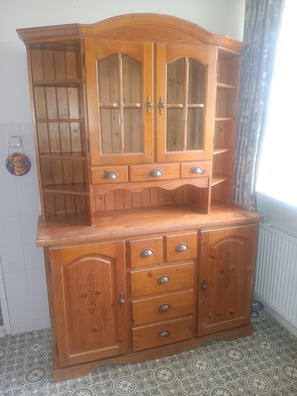 buffetkast, Ophalen of Verzenden, Gebruikt, 25 tot 50 cm, 200 cm of meer
