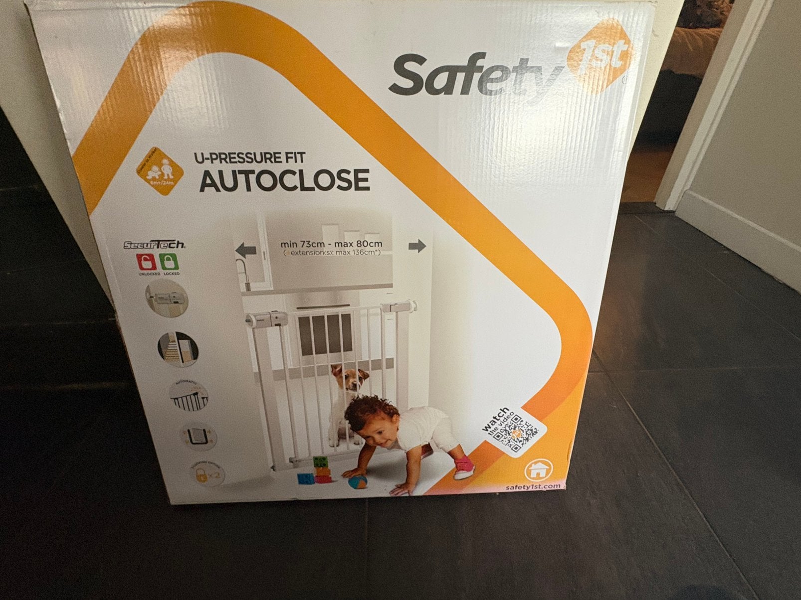Nieuw traphekje!, Kinderen en Baby's, Nieuw, Ophalen of Verzenden, Metaal of IJzer, Schroefhekje