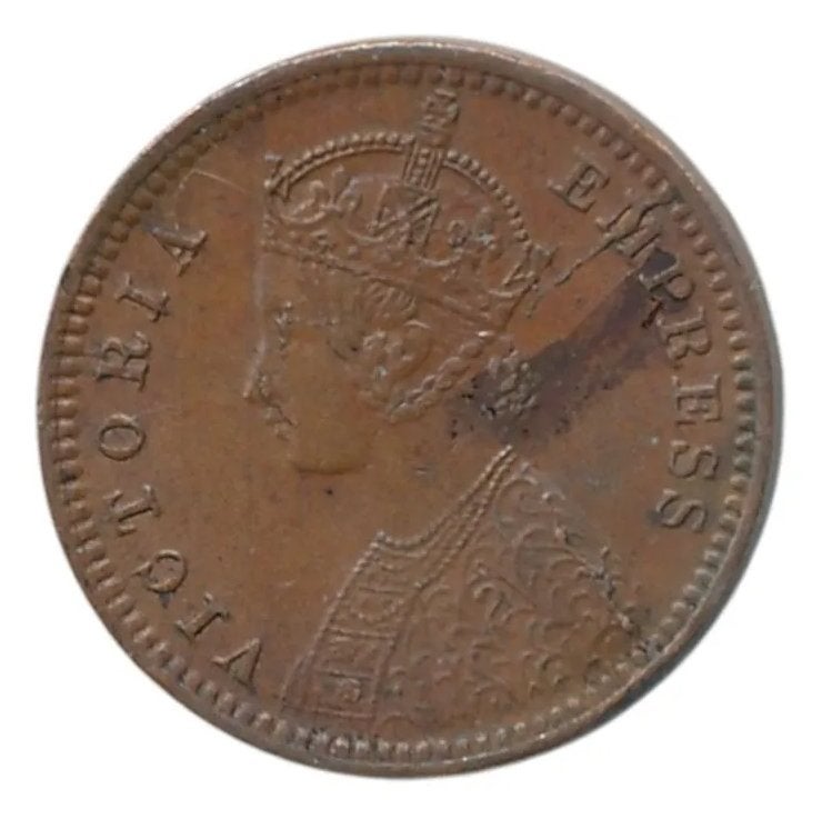 India 1/12 Anna 1894, Ophalen of Verzenden, Zuid-Azië, Losse munt