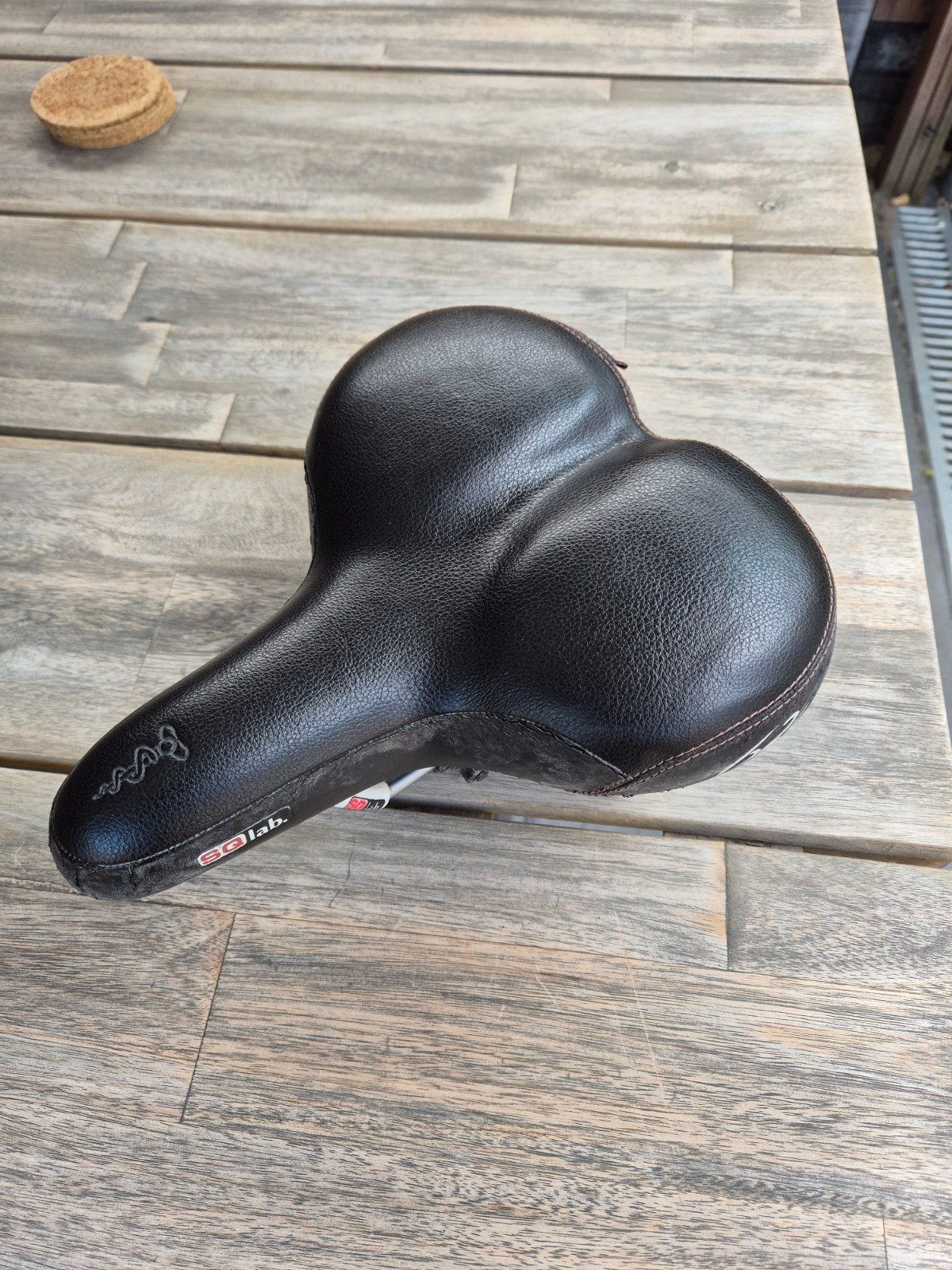 Fietszadel zwart - SQlab 621, Ophalen, Gebruikt, SQlab