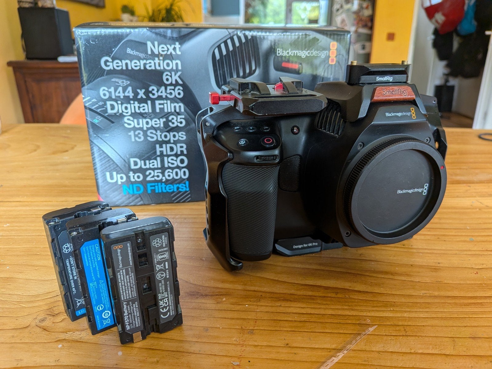 Blackmagic Pocket Cinema Camera 6K Pro, Ophalen, Overige soorten, Overige merken, Minder dan 8x