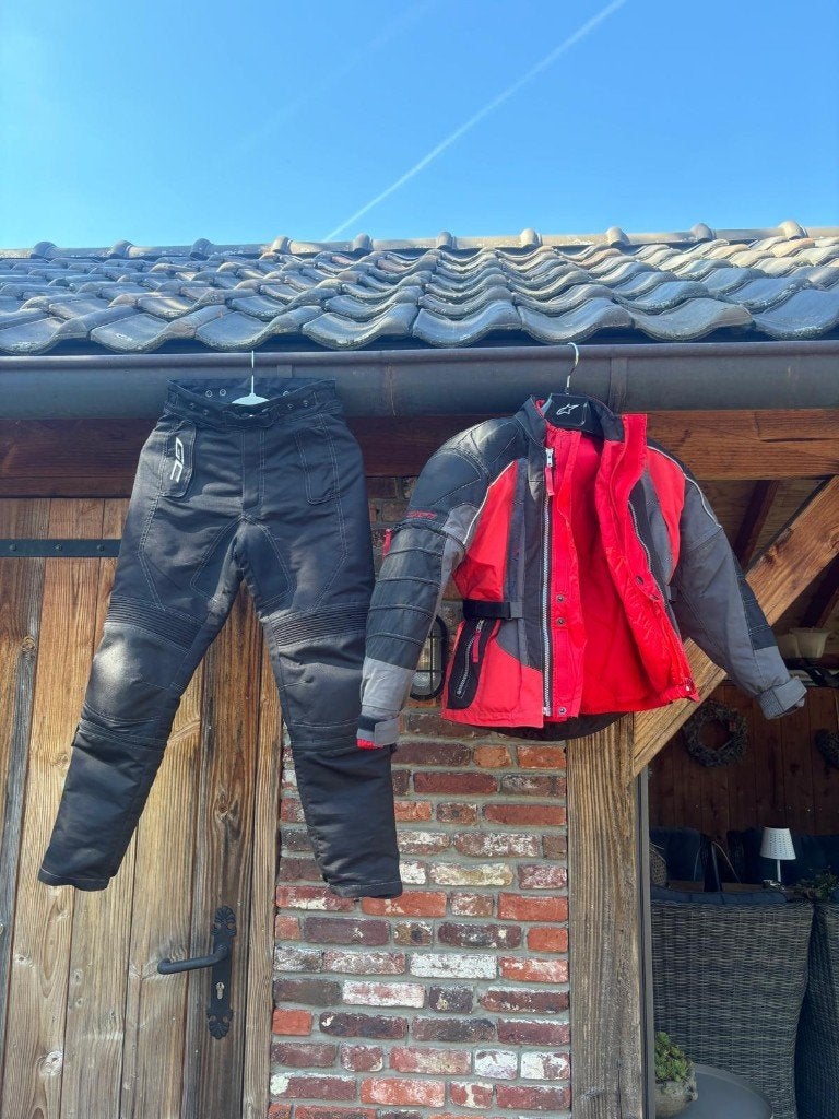 Motorpak kinderen maat 140, Motoren, Kinderen, Ophalen of Verzenden, Tweedehands, Combipak