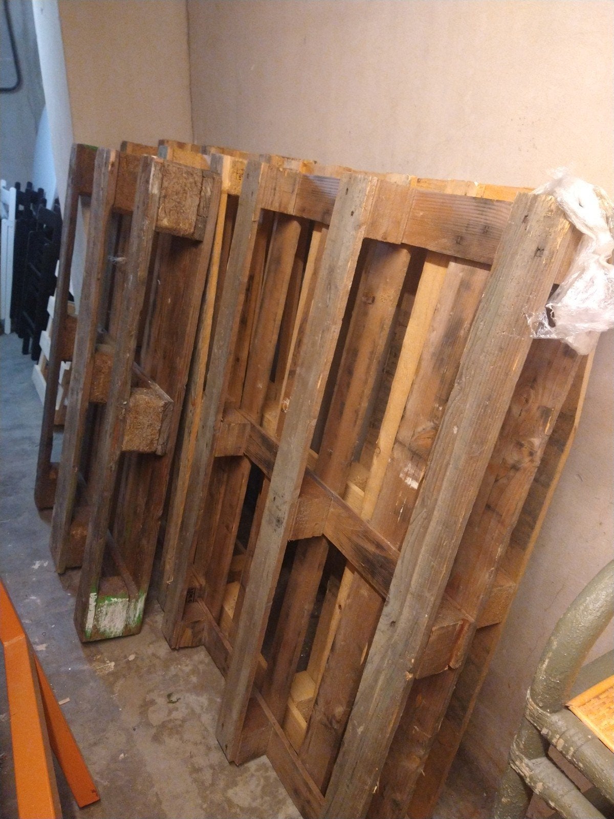 Houten Pallets - ophalen in Centrum Rotterdam, Ophalen, Gebruikt, 50 mm of meer, Pallet