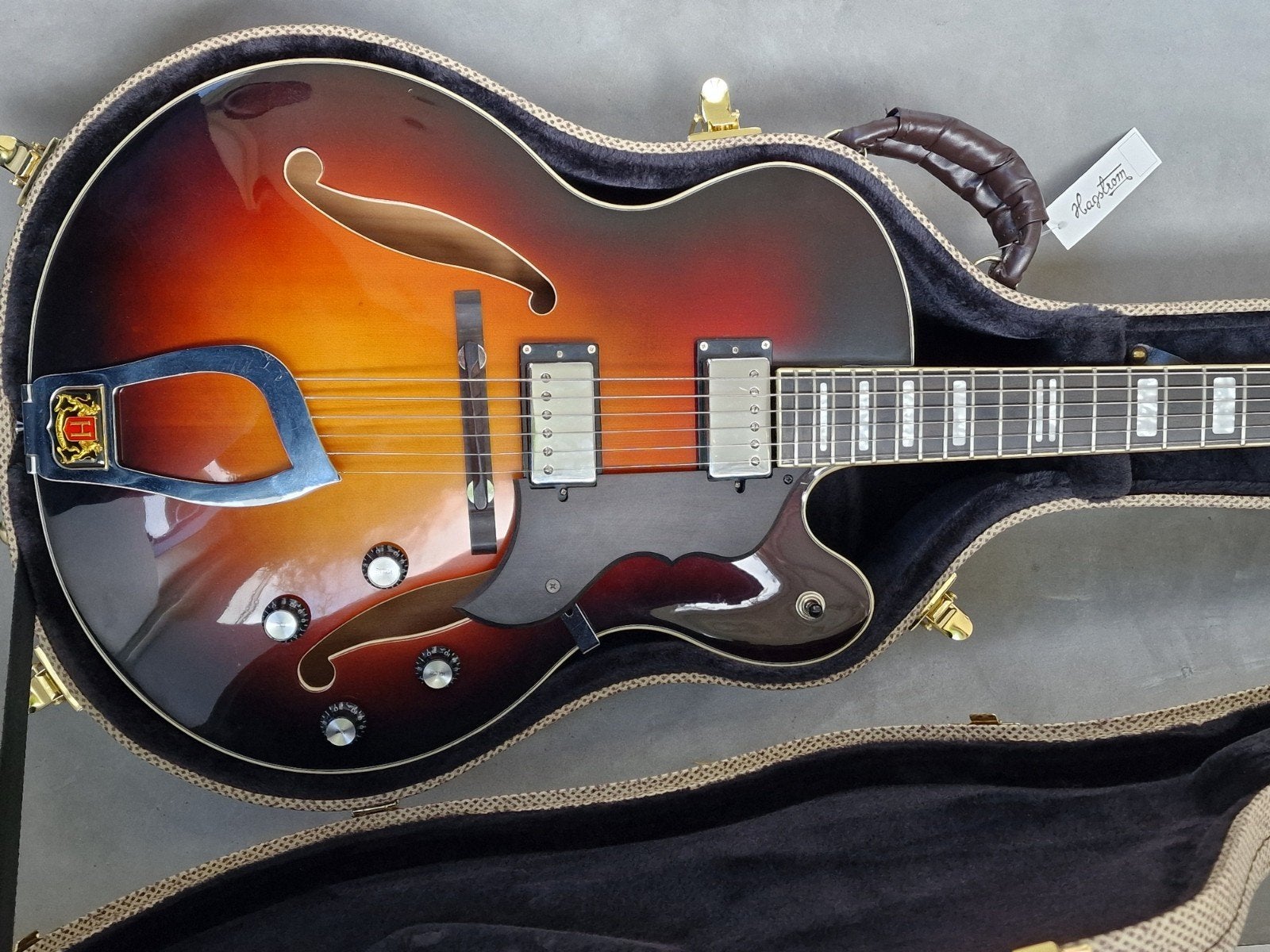 Hagstrom HJ800, Ophalen, Zo goed als nieuw, Hollow body, Overige merken