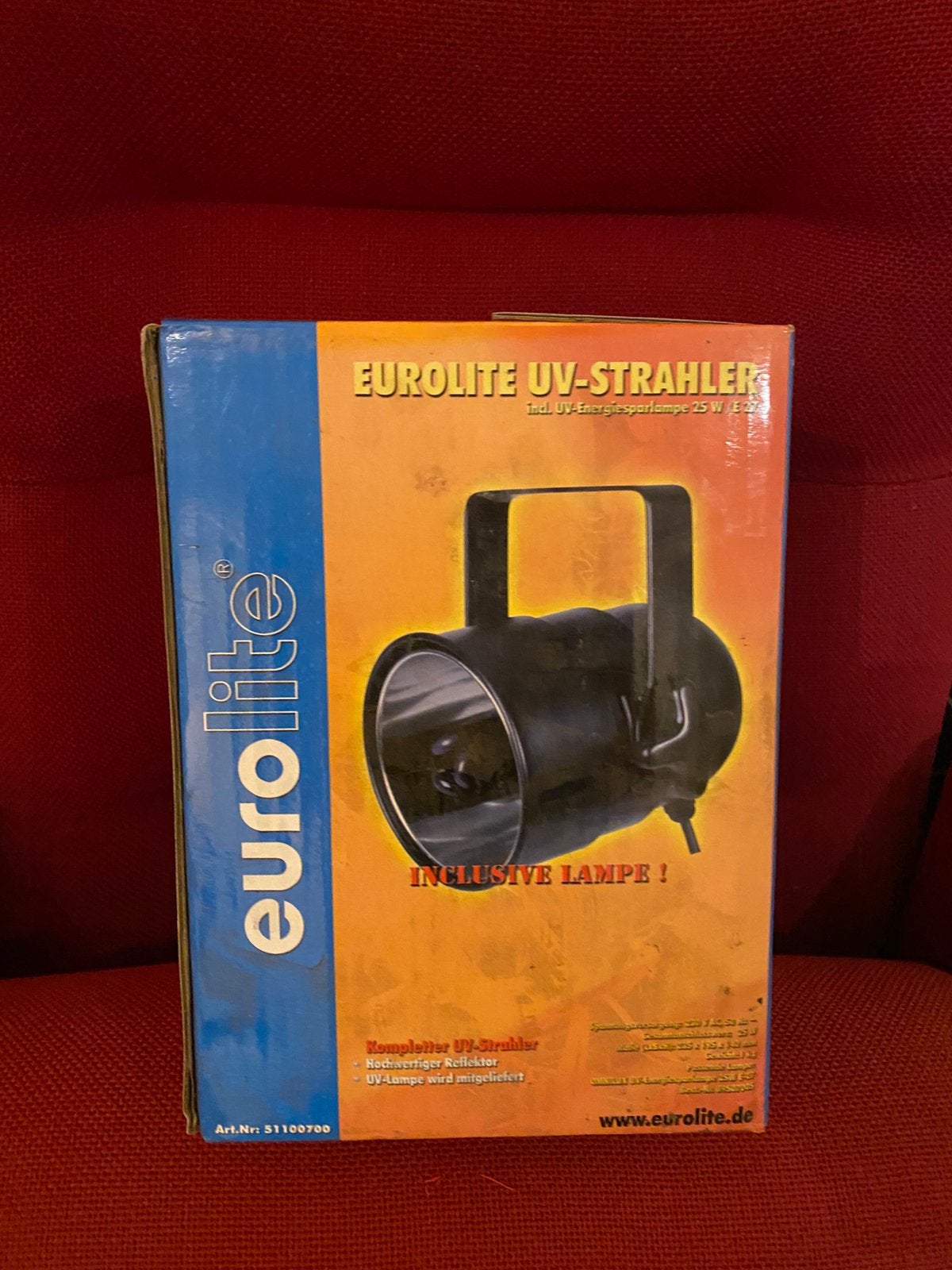 Blacklight spot, Ophalen of Verzenden, Nieuw