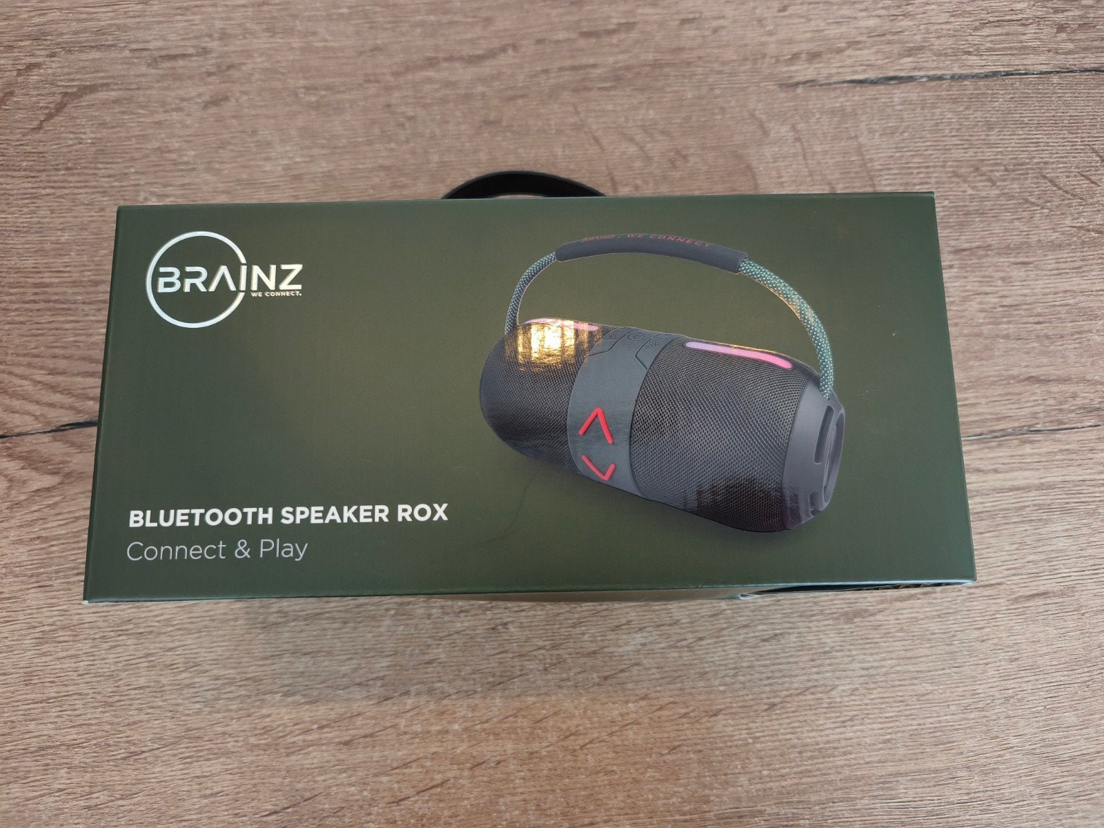 Brainz Rox Bluetooth Speaker - Draagbaar en Krachtig, Audio, Tv en Foto, Luidsprekers, Overige merken, Ophalen of Verzenden, Zo goed als nieuw
