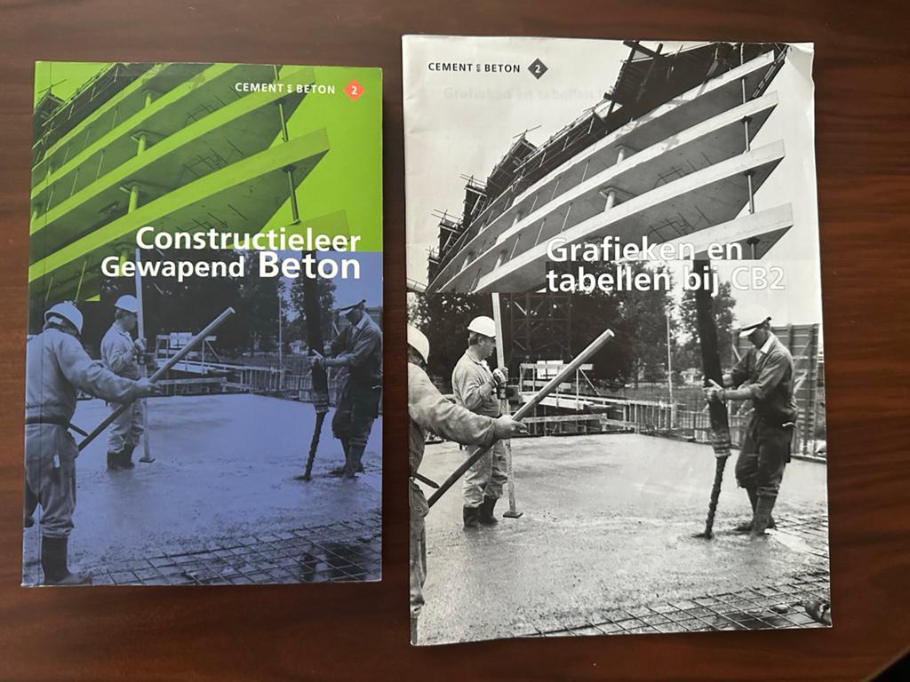 Constructieleer Gewapend Beton & Grafieken en tabellen, Ophalen of Verzenden, Zo goed als nieuw