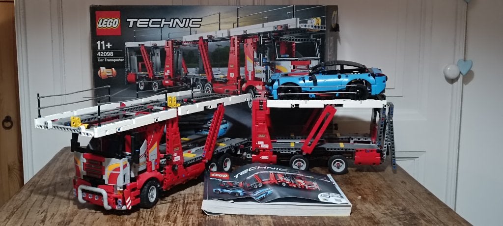 42098	LEGO Technic Autotransportvoertuig, Kinderen en Baby's, Speelgoed | Duplo en Lego, Compleet, Gebruikt, Lego, Ophalen of Verzenden