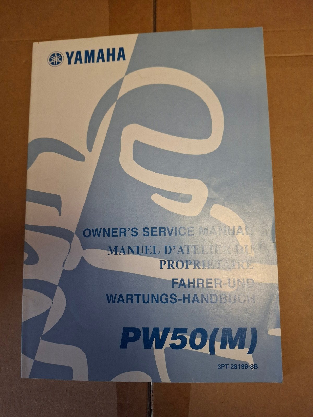 Yamaha PW50(M) Owner's Service Manual - 2000, Ophalen of Verzenden