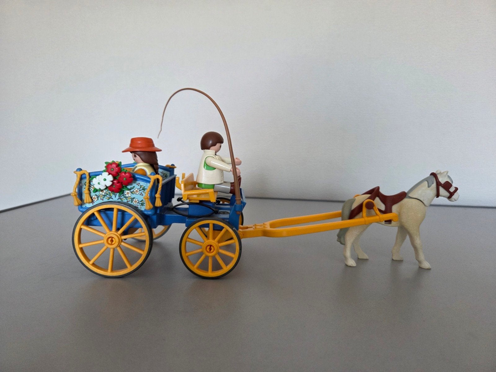 paard en wagen, Ophalen