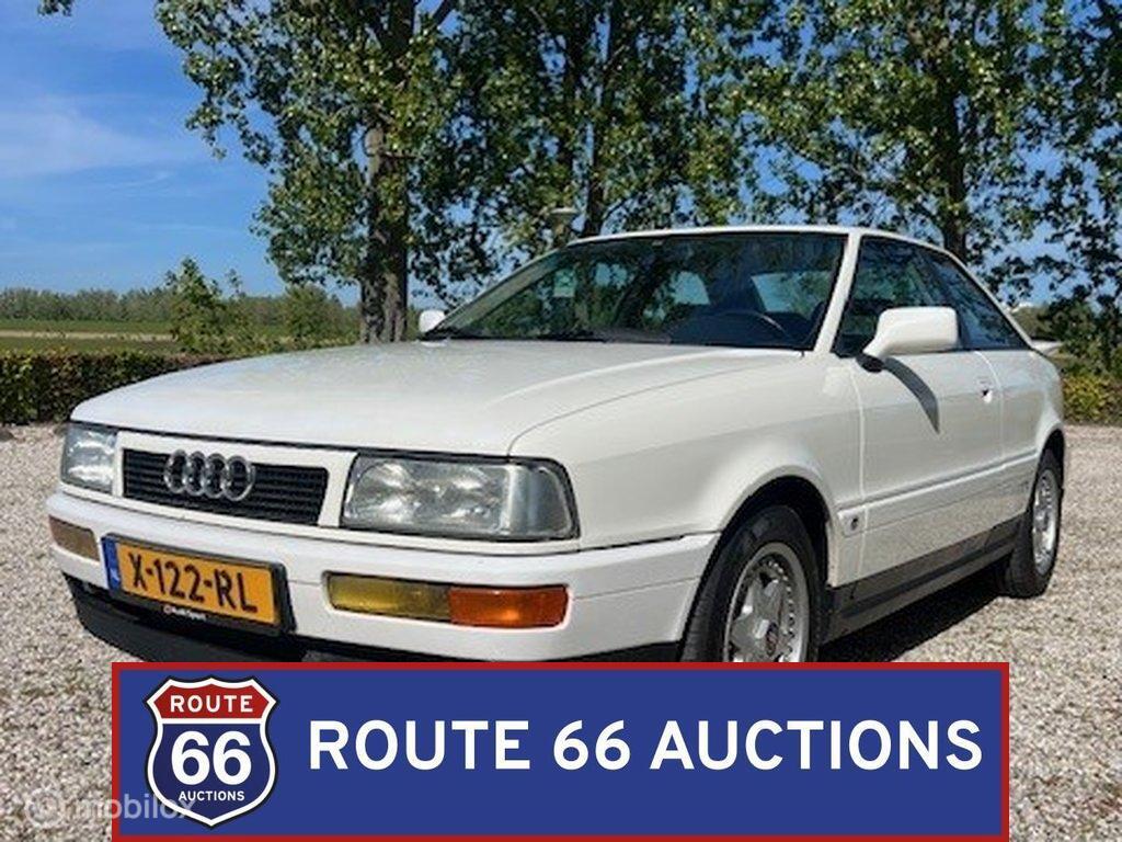 Audi Coupé | 1990 | Route 66 Auctions, Auto's, Overige carrosserieën, Zwart, Bedrijf, Handgeschakeld