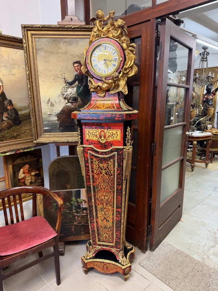 Boulle klok Barbedien, Ophalen