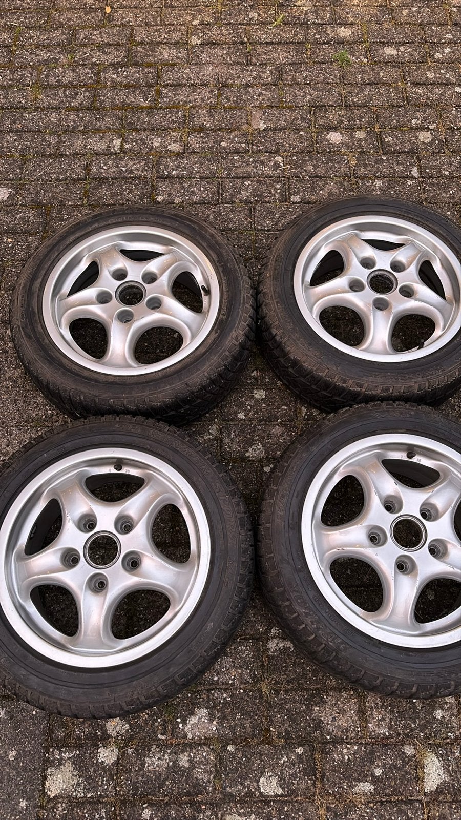 Porsche 911 993 Velgen 16 inch 5x130, Gebruikt, Velg(en), 16 inch, Ophalen of Verzenden