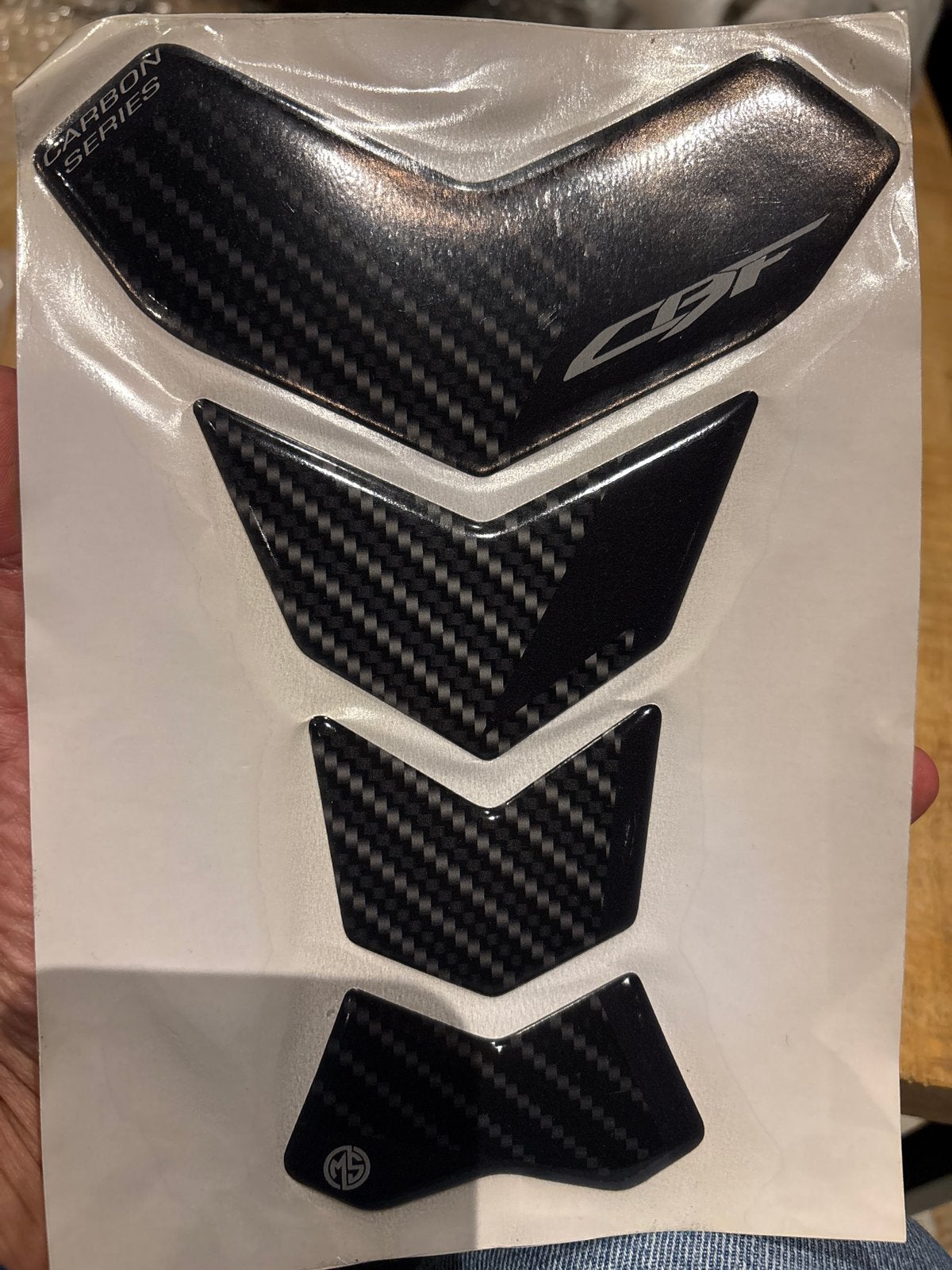 Tankdop Bescherming Sticker Carbon Honda CBF 500/600/1000, Ophalen of Verzenden