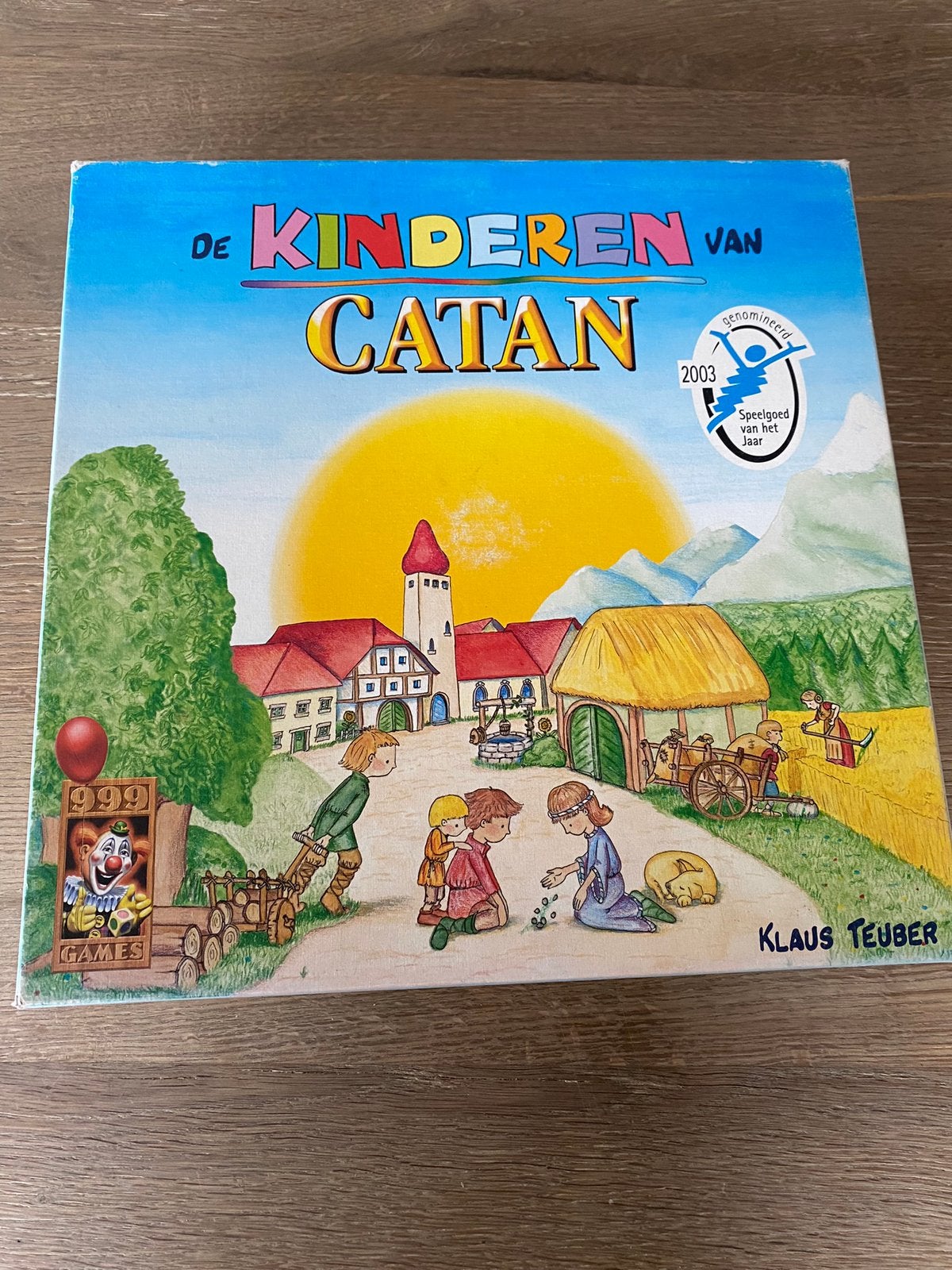 Bordspel: De kinderen van Catan (merk 999 games), Hobby en Vrije tijd, Gezelschapsspellen | Bordspellen, Een of twee spelers, Ophalen of Verzenden