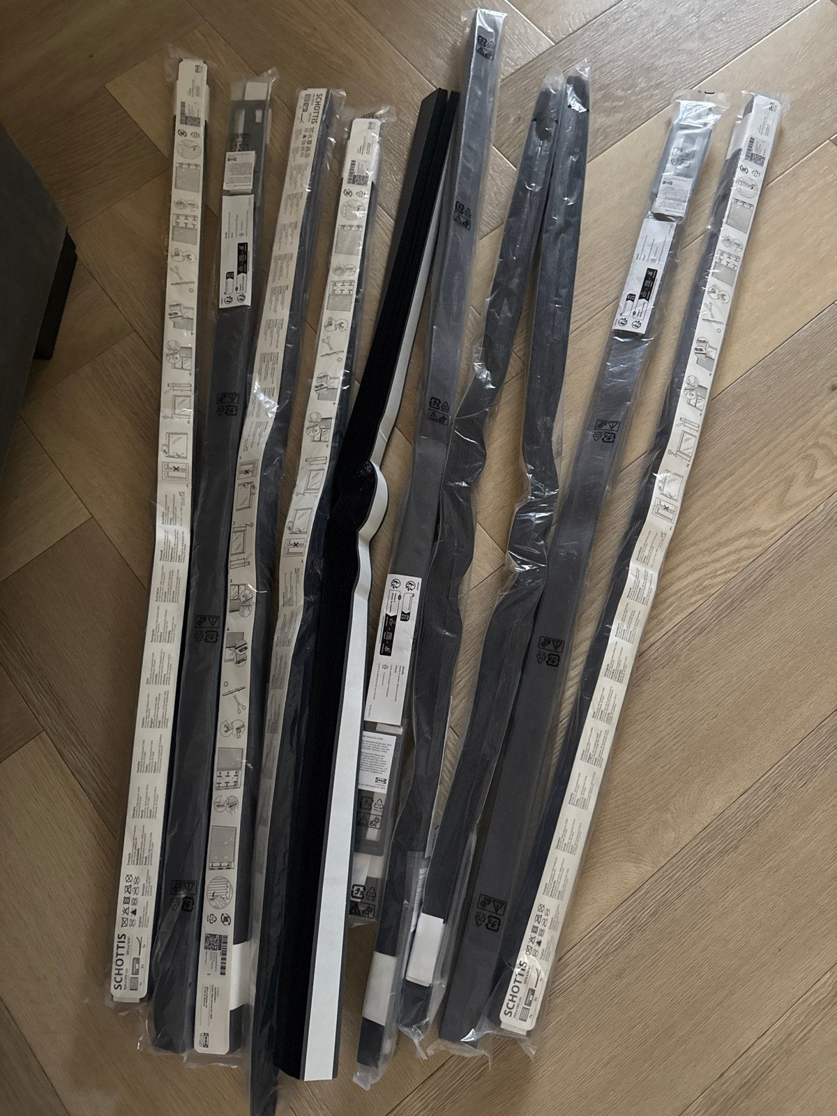 IKEA Schottis Verduisterend Plisségordijn 100x190cm, Huis en Inrichting, Stoffering | Gordijnen en Lamellen, Nieuw, IKEA, Plisségordijn