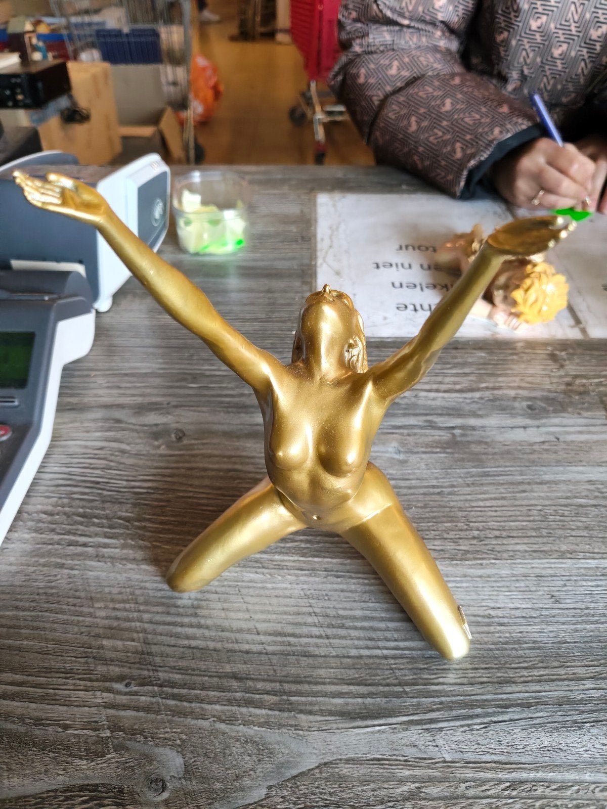 mooie bronzen uniek beeld, Ophalen of Verzenden