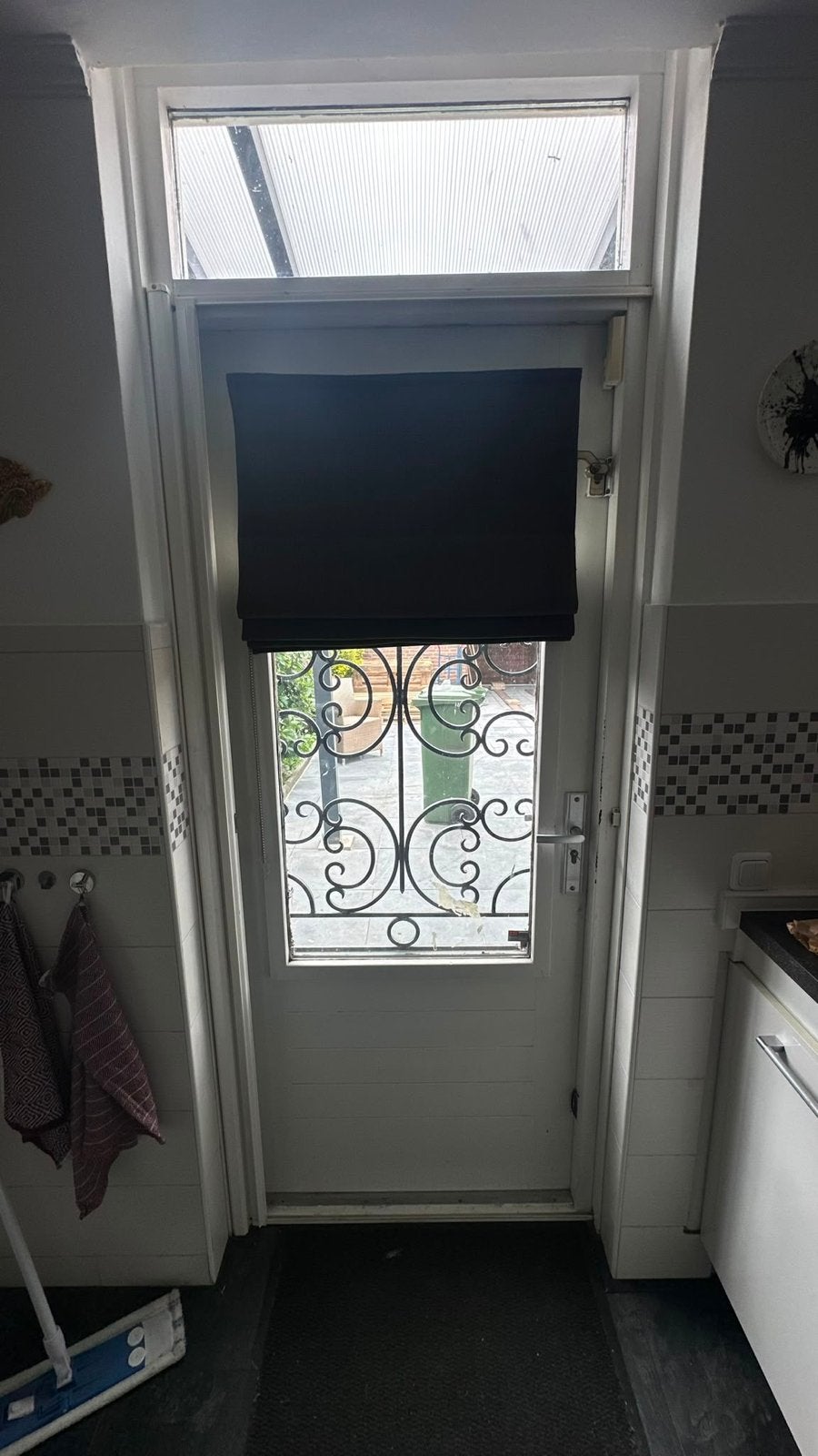 Voordeur en achterdeur met sierrooster, Doe-het-zelf en Verbouw, Gebruikt, 80 tot 100 cm, Ophalen of Verzenden, Buitendeur