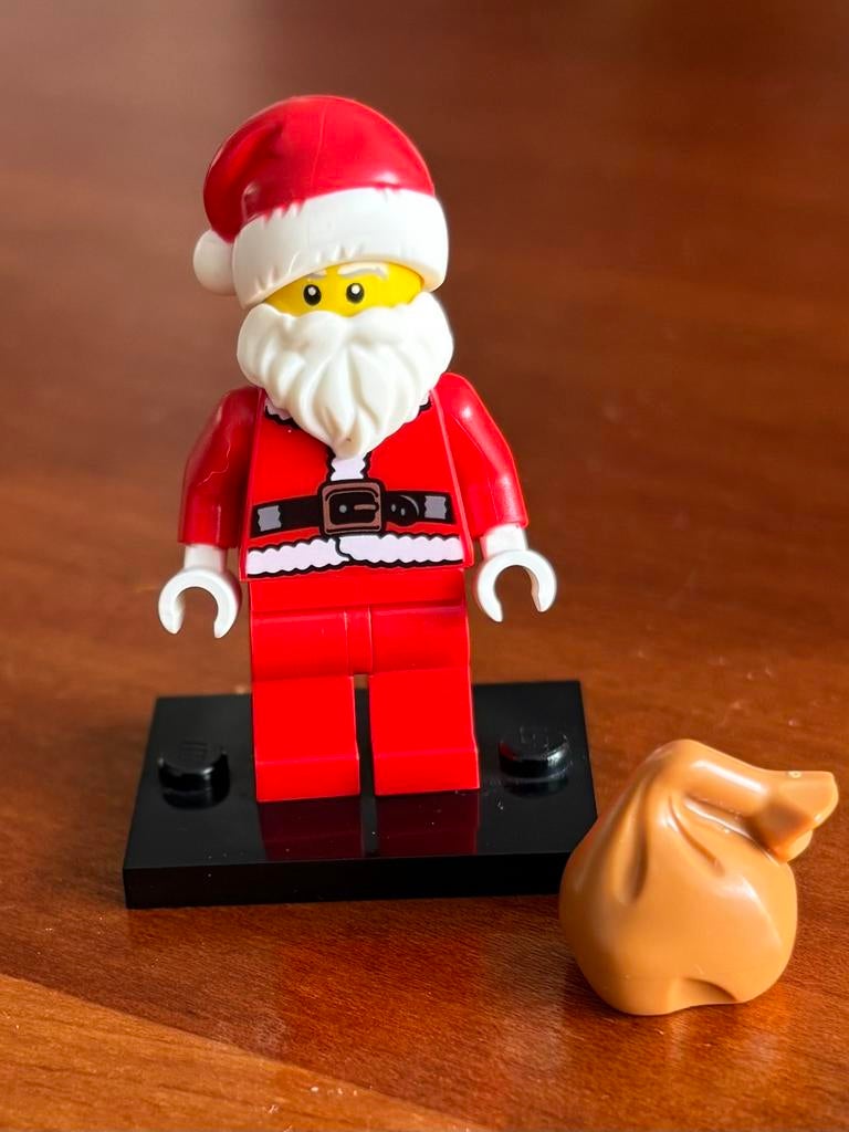 Lego Kerstman met pakjeszak, Ophalen of Verzenden, Zo goed als nieuw